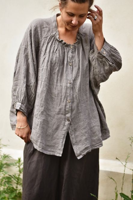 Hovedbilde Taupe - Smooth Linbluse