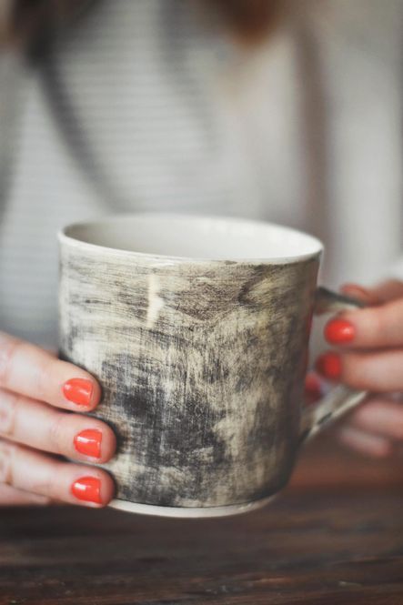 Hovedbilde Sort - Stort Te Krus