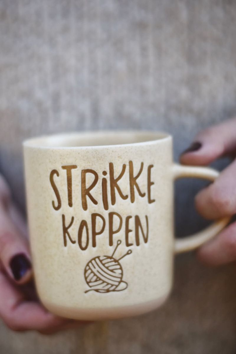 «Strikkekoppen» Krus