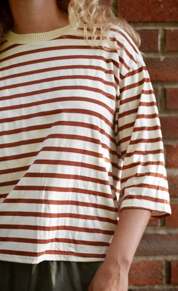 Hovedbilde Beige/rust - Stripet Brooklyn ...