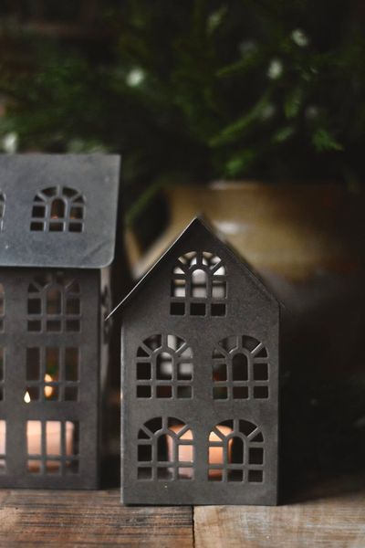 Hovedbilde Blå - Lyshus Metall 9x10x17 ...