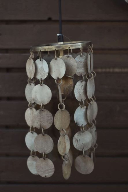 Hovedbilde Beige - Liten Yoko taklampa