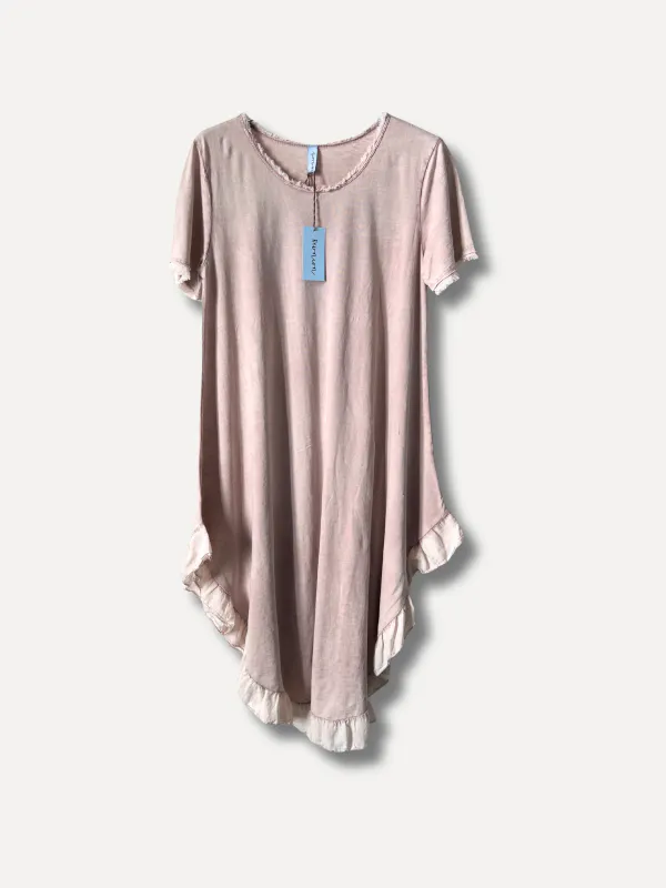 Washed Powder Pink - Summer Swirl Kjole