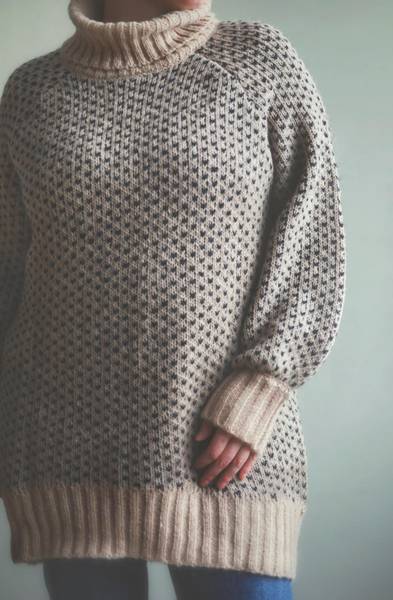 Hovedbilde Beige - Ada Strikkegenser