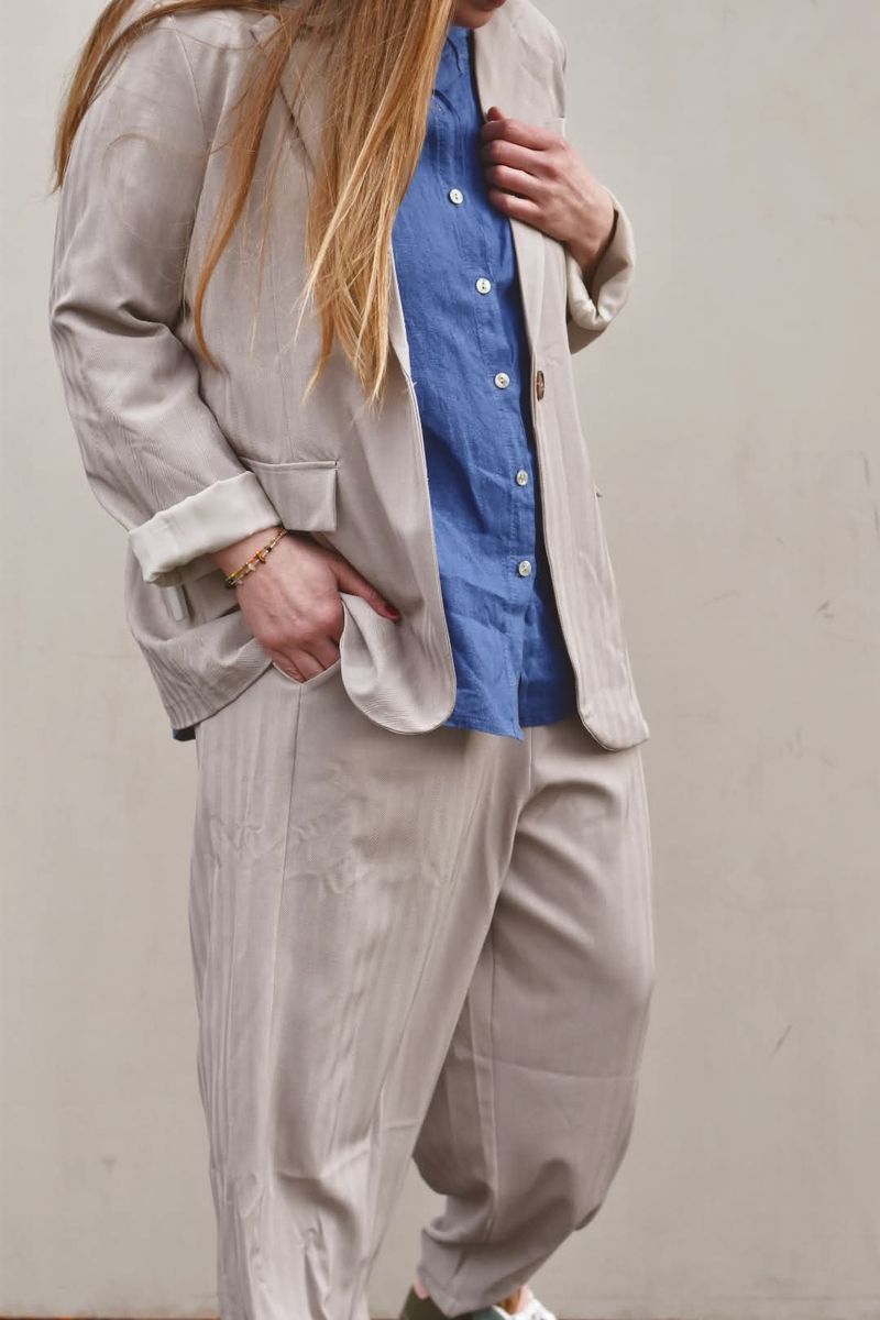 Dark Beige - Majken Blazer