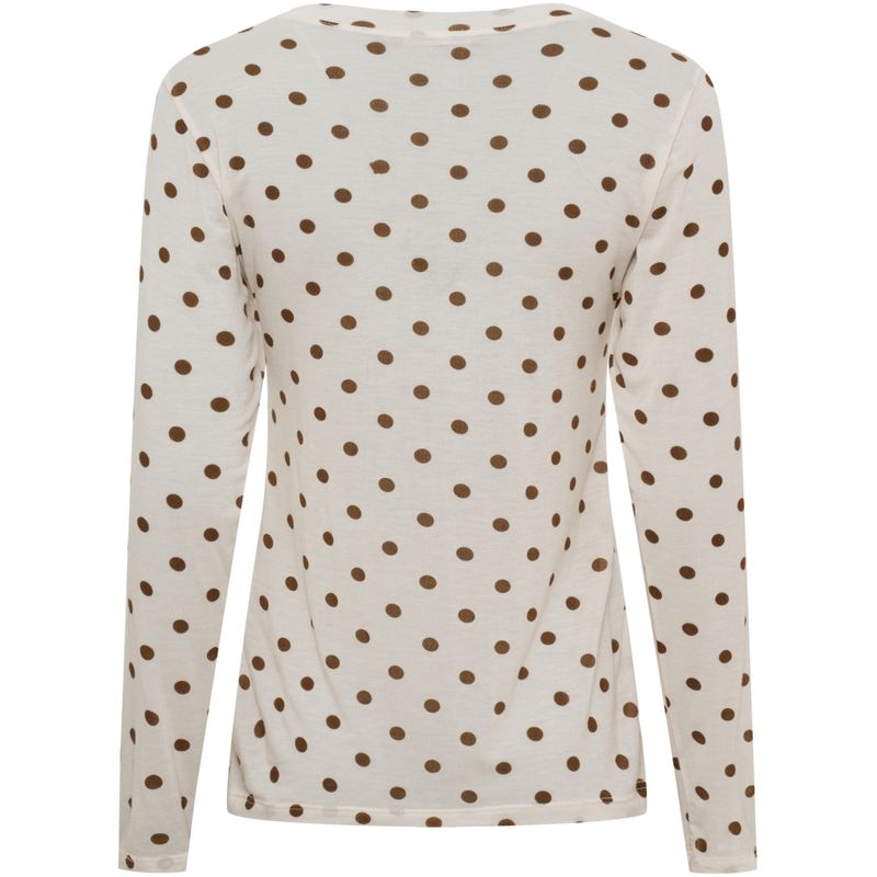 Krem/Brun - Dot Elissa Genser
