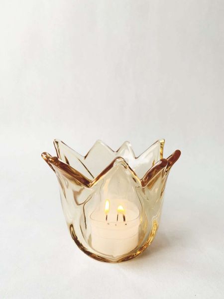 Hovedbilde Gul - Nora Te-lysholder