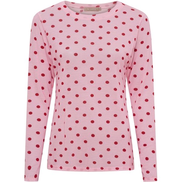 Hovedbilde Rosa/Rød - Dot Elissa Genser