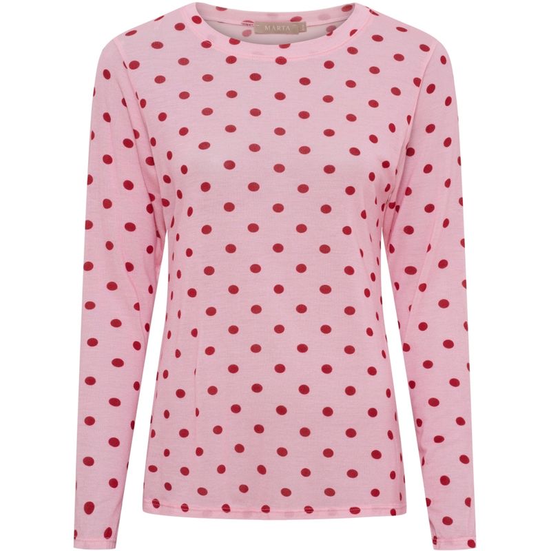 Rosa/Rød - Dot Elissa Genser