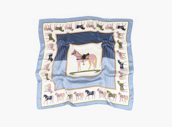 Hovedbilde Lysblå - Hester Skjerf 70 x ...