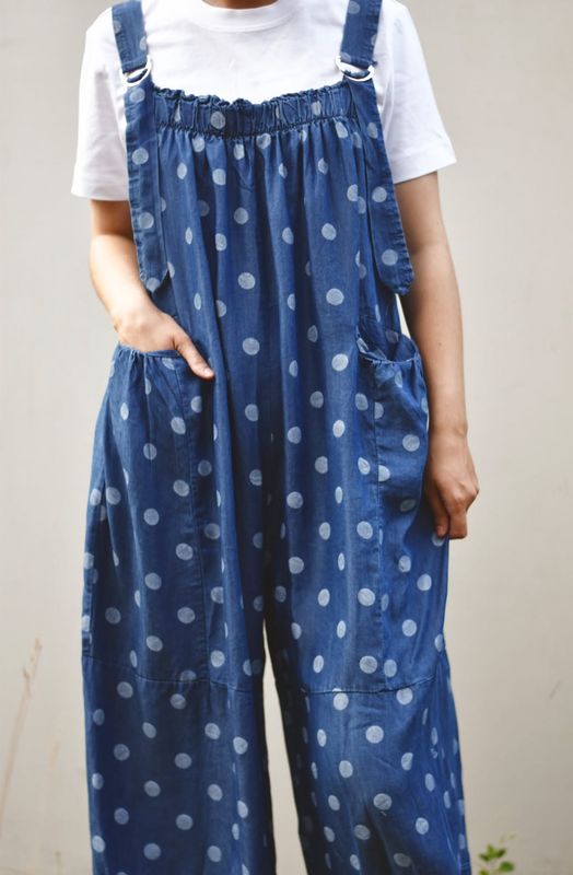 Denim - Dot Jumpsuit