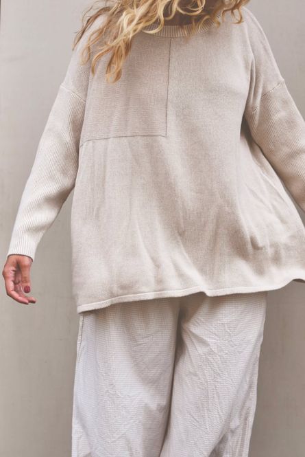 Hovedbilde Beige - Flow Lin Genser
