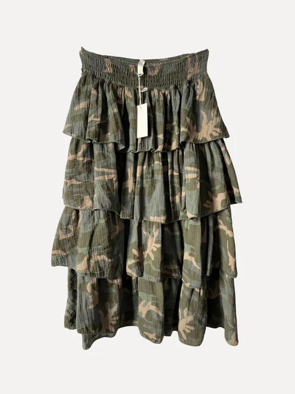 Camo - Boho Stripete Skjørt