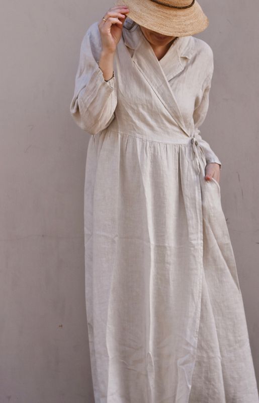 Beige - Marta Lin Kjole
