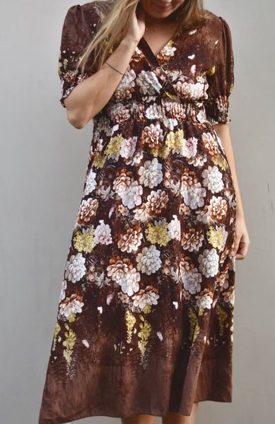 Hovedbilde Brun - Lydia Viskosekjole