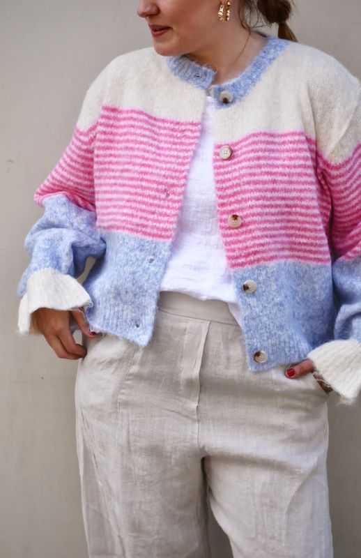 Smooth Blue - Imina Cardigan