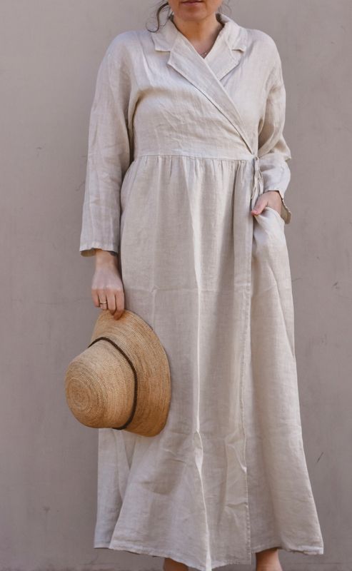 Beige - Marta Lin Kjole