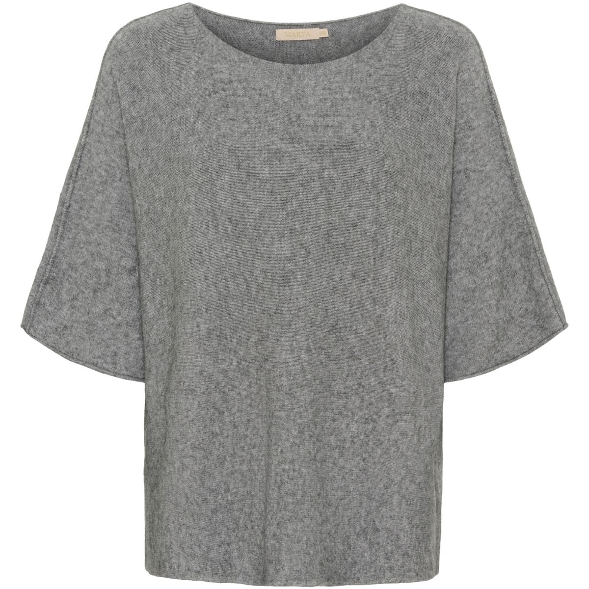 Medium Grey - Melina Strikkegenser