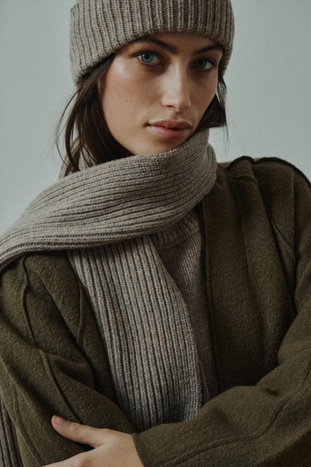 Hovedbilde Light brown melange - Silje ...