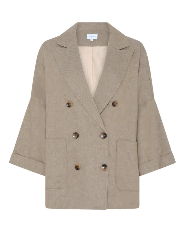 Mørk Sand - Nanna Blazer
