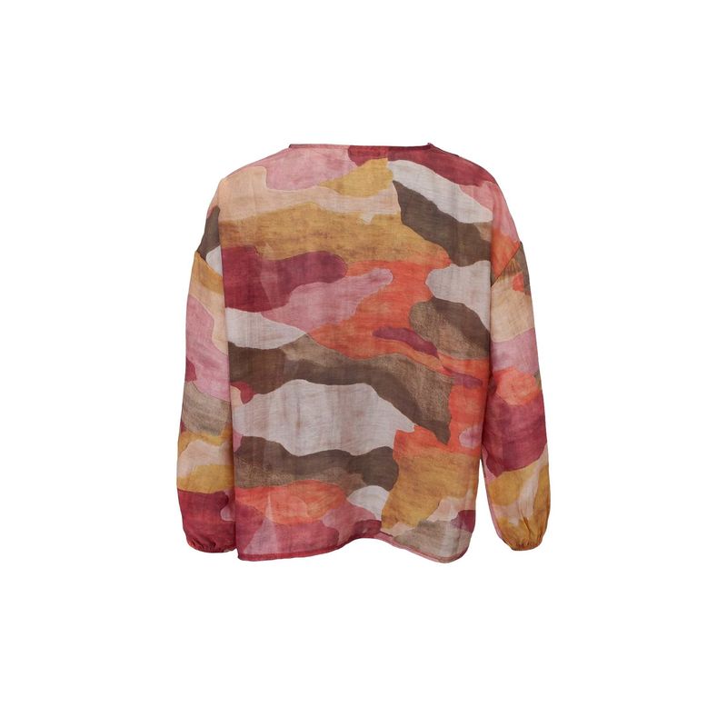 Burnt wine - Zella Lyocell Bluse