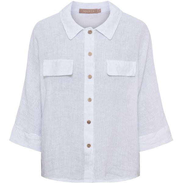 Hovedbilde Hvit - Malisa Lin Skjorte