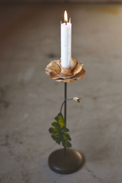 Hovedbilde Lysestake Valmue 30 cm