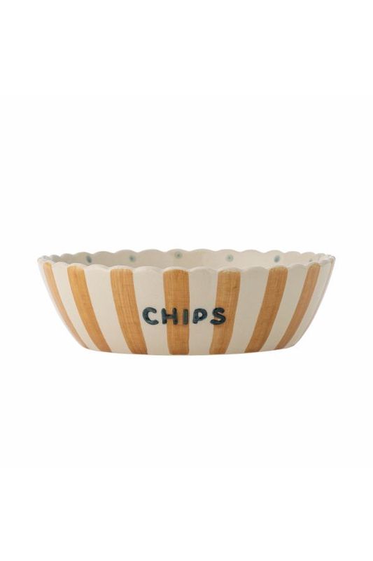 Stripet  - Chips skål