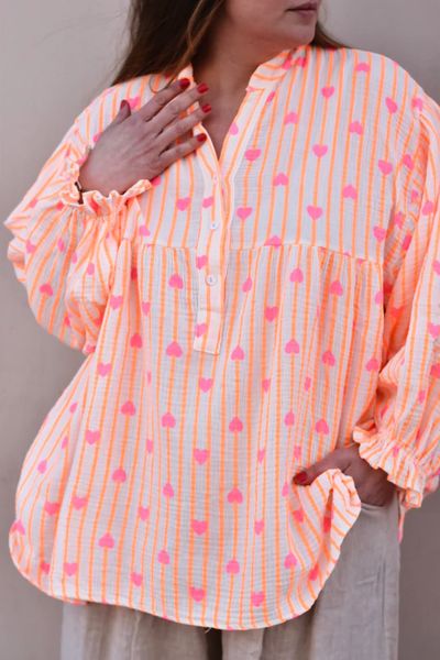 Hovedbilde Oransje/rosa- Oversized ...