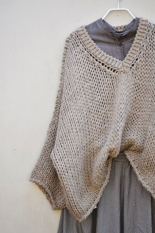 Taupe - Moonlight Strikkegenser