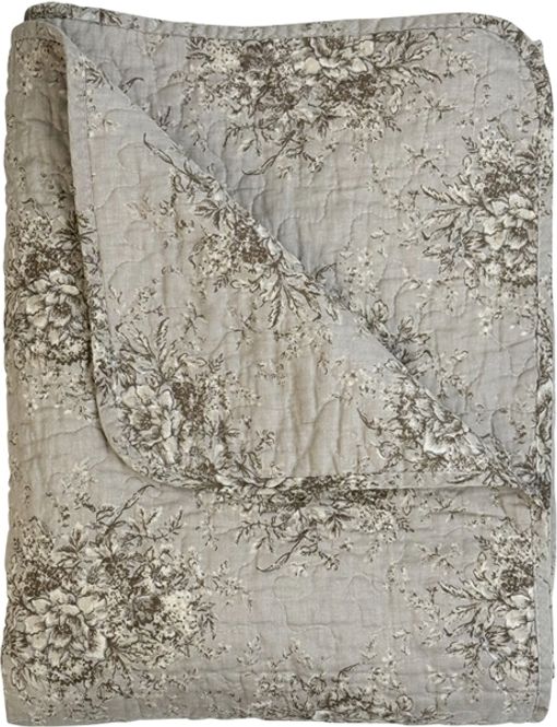 Hovedbilde Noelle Grå - Quilt Pledd