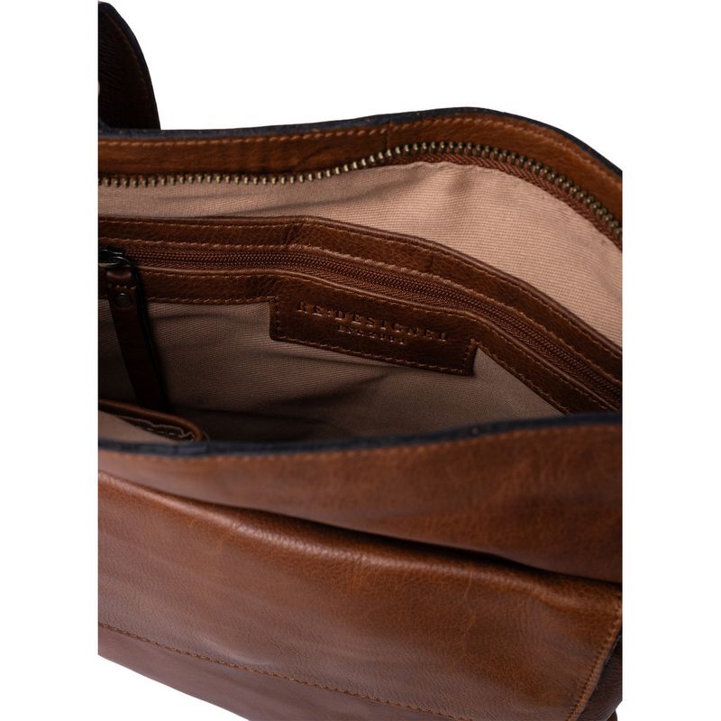 Walnut - Sara Big Skinnveske