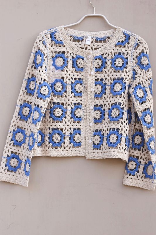 Marina - Yascitova Heklet Cardigan