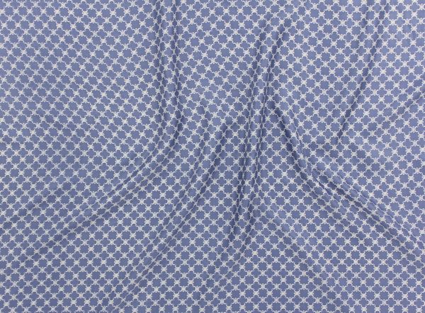 Hovedbilde Blå - Satengskjerf 90 x 90 cm