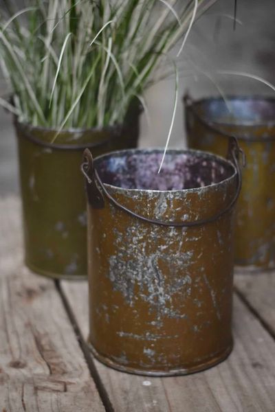 Hovedbilde Vintage Metall Potte 