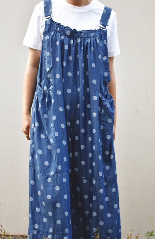 Denim - Dot Jumpsuit