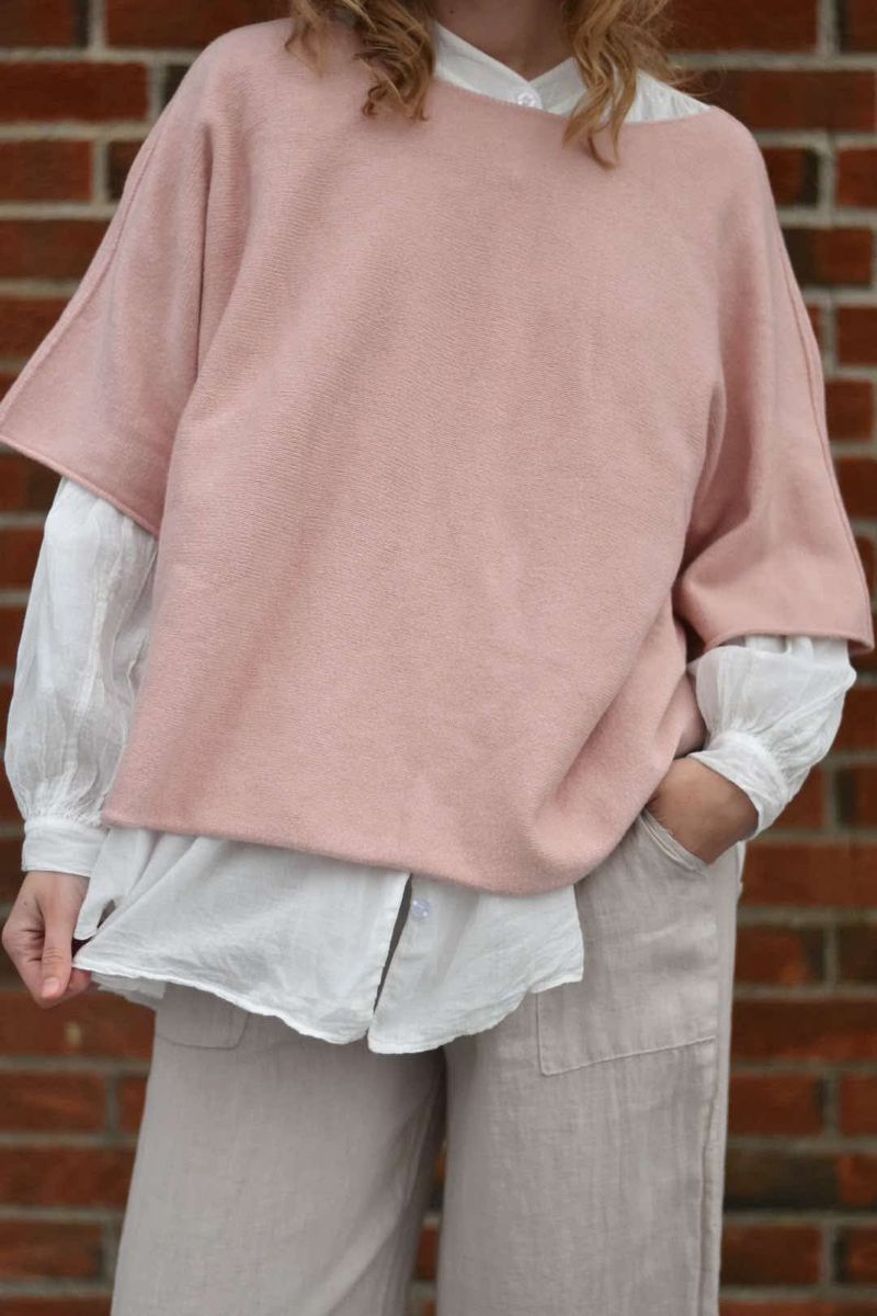 Rosa - Melina Strikkegenser