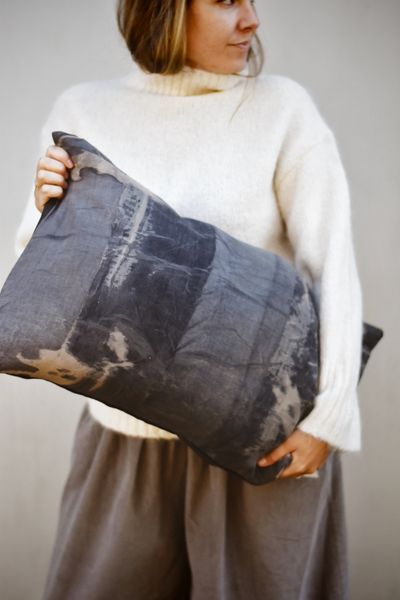 Hovedbilde Sort Bloem Putetrekk 40 x70 ...