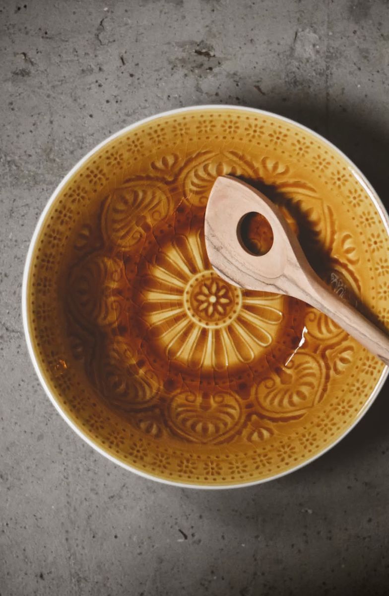 Gul - Valborg Salatbolle 26 Cm