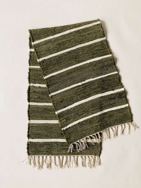 Hovedbilde Grønn - Stripete løper med ...