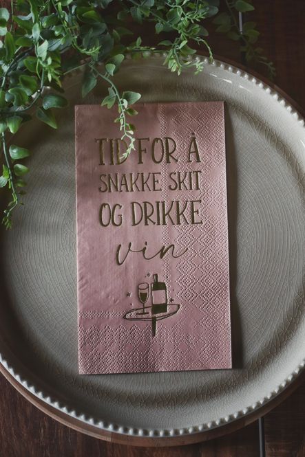 Hovedbilde Snakke Skit - Buffet Serviett