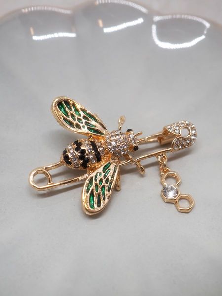 Hovedbilde Gull - Bie Brosje