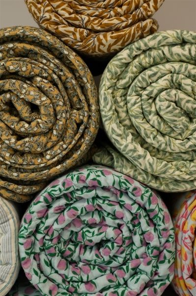 Hovedbilde Olivia-Birk - Quilt Pledd