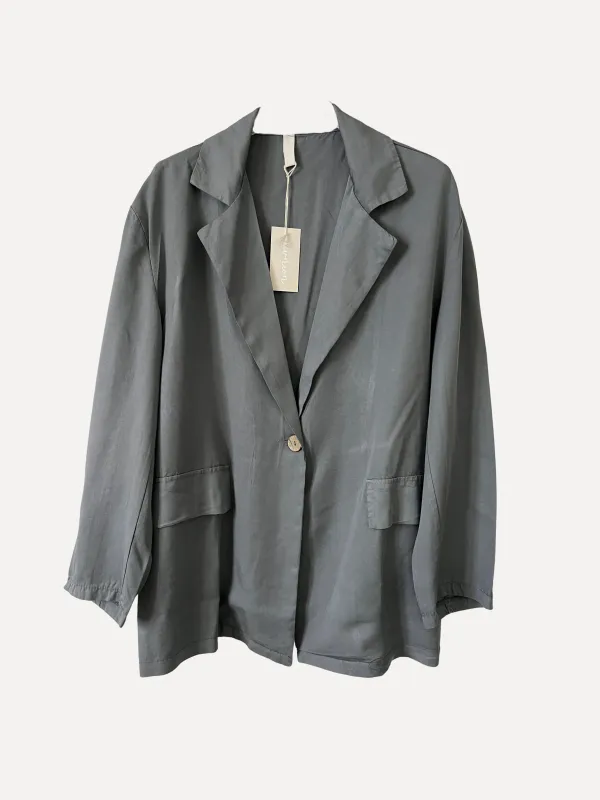 Grigio - Roma Oversized Blazer