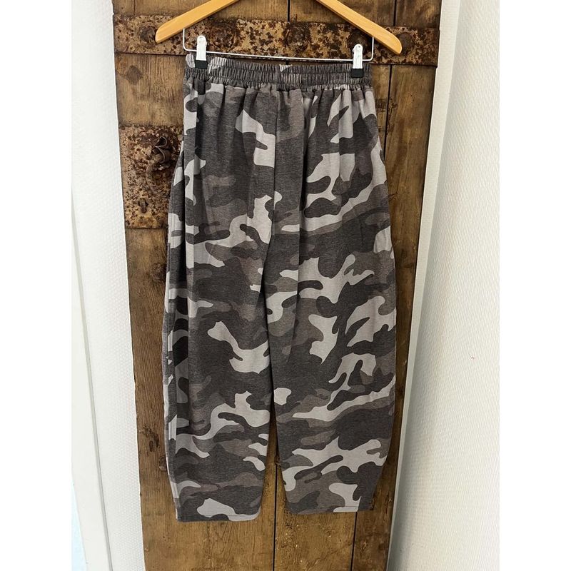 Khaki/grey - Camo collegebukse